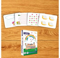 Clapjoy Pre School Activity Flash Cards Kit