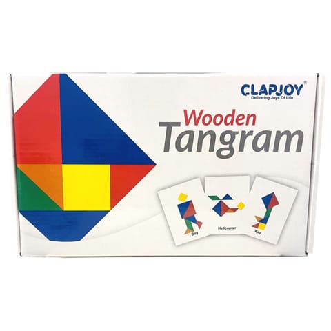 Clapjoy Tangram Puzzle for kids of age 3 years and Above