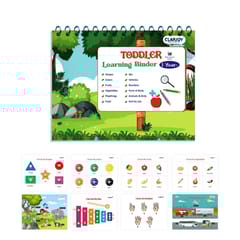 Clapjoy Velcro Book Level 1 for preschool kids upto 2 years