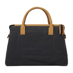 Mona B Unisex Messenger | Small Overnighter Bag for upto 14" Laptop/Mac Book/Tablet with Stylish Design: Arctic Dark Grey