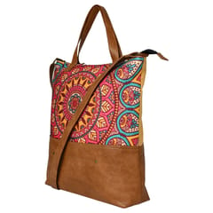 Mona B Mandala Tote with Laptop Compartment