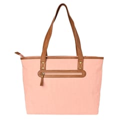 Mona B Trellis Shoulder Bag with Laptop Compartment