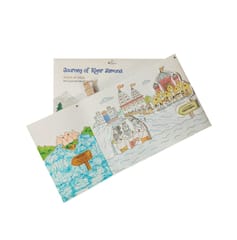 POTLI Educational DIY Colouring and   Learning Activity Kit about Rivers Of India (River Yamuna) ( 10 Years +)