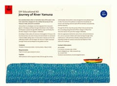 POTLI Educational DIY Colouring and   Learning Activity Kit about Rivers Of India (River Yamuna) ( 10 Years +)
