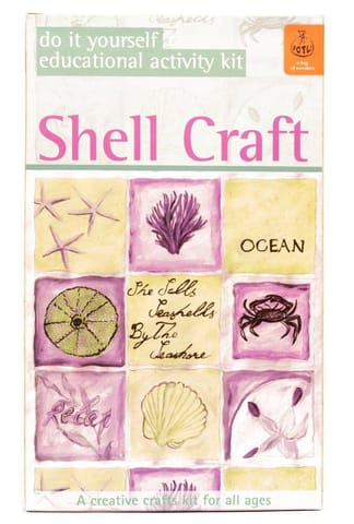 POTLI Handmade DIY Educational Toys - Shell Craft Kit  (Shell Craft Kit) for ( 5 Years +)