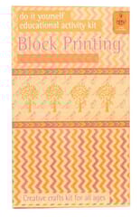 POTLI Handmade DIY Educational Wooden  Block Printing Kit   (Classic Design ) ( 5 Years +)