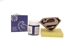POTLI DIY Craft Kit  Block Print Your T-Shirt (Superman) ( 8 years - 10 years)