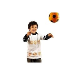 POTLI DIY Craft Kit  Block Print Your T-Shirt (Football)  ( 10 - 12 years)