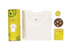 POTLI DIY Craft Kit  Block Print Your T-Shirt (Football)  ( 10 - 12 years)