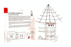 POTLI Handmade Educational  DIY  Colouring Kit for Our Young Architects (Bonga Huts of Gujrat) Learning Activity for ( 7 Years +)