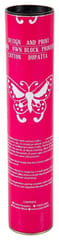 POTLI Handmade Wooden Block Print DIY Craft Kit For Dupatta -  (Pink Butterfly Design Block) (For All Ages)