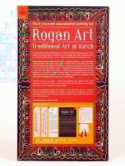 POTLI DIY Educational Colouring Kit - Rogan Art of Kutch for Young Artists (5 Years +)
