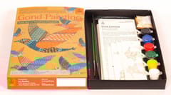 POTLI DIY Educational Colouring Kit - Gond Painting of Madhya Pradesh for Young Artists (5 Years +)