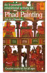 POTLI DIY Educational Colouring Kit - Phad Painting of Rajasthan for Young Artists (5 Years +)