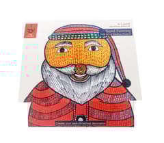 POTLI DIY Educational Craft kit - Christmas Decorations using Gond Art - Forest Friends for age 6 years +