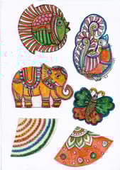 POTLI  DIY Ornament kit - Handmade Tholu Traditional Puppets - For 8 yrs - 80 yrs