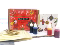 POTLI  DIY Ornament kit - Handmade Tholu Christmas Puppets - For 8 yrs - 80 yrs