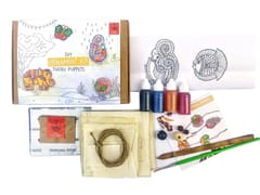 POTLI  DIY Ornament kit - Handmade Tholu Traditional Puppets - For 8 yrs - 80 yrs