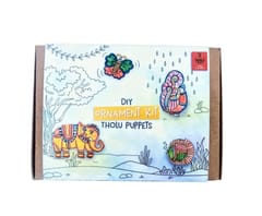 POTLI  DIY Ornament kit - Handmade Tholu Traditional Puppets - For 8 yrs - 80 yrs
