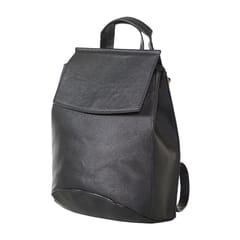 Mona B Convertible Backpack for Offices Schools and Colleges with Stylish Design for Women (Black)