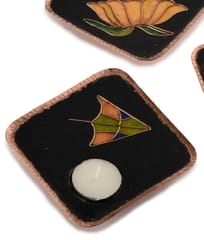 Ekibeki-Zhep Copper Enamel Tealight Single