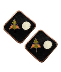 Ekibeki-Zhep Copper Enamel Tealight (Set of 2)
