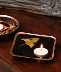 Ekibeki-Zhep Copper Enamel Tealight Single