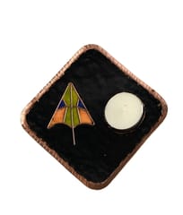 Ekibeki-Zhep Copper Enamel Tealight Single