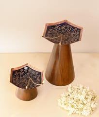 Ekibeki-Diya Stand - Large (Blue) | Archana |Samai