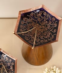 Ekibeki-Diya Stand - Large (Blue) | Archana |Samai