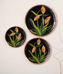 Ekibeki-Vasant Copper Enamel Wall Plate (1pc)