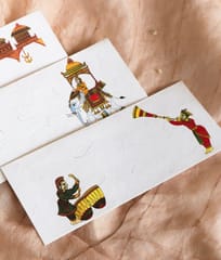 Ekibeki-Set of 6 Celebration Handmade Gift Envelopes in Chitrakathi