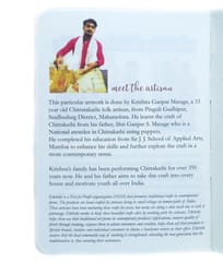 Ekibeki-Notebook , Arches and Lanterns in Chitrakathi A6 Softbound  (Single)