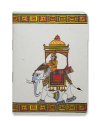 Ekibeki-Elephant in Chitrakathi A6 Notebook (Single)
