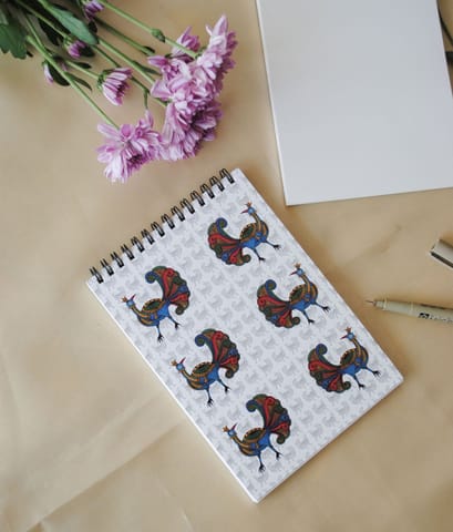 https://cdn.shopify.com/s/files/1/0649/5358/1790/products/Ekibeki-Chitrakathi-Mayur-Handpainted-Sketchbook-1.jpg?v=1668413288