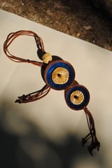 Ekibeki Vaati Pendant Necklace Blue