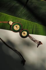 Ekibeki Vaati Pendant Necklace Green