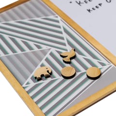 IVEI Metal Board with Writing Board