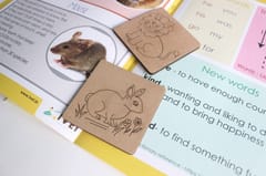 IVEI Set of 8 Panchatantra Books with 2 DIY Magnets