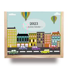 IVEI Kids Activity calendar with pen stand