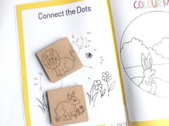 IVEI Set of 8 Panchatantra Books with 2 DIY Magnets