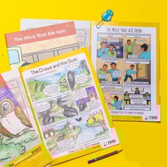 IVEI Set of 8 Panchatantra Books with 2 DIY Magnets