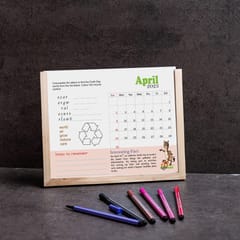 IVEI Kids Activity calendar with pen stand
