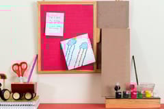 IVEI - DIY Slide Out Pin Board - Pink