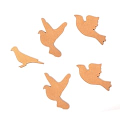 IVEI MDF Box Pack with 2 Pair Earrings, Cut outs, Toran and 2 Photo magnet