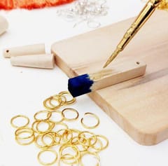 IVEI WOODEN 3D EARRINGS CUBOIDS & CONES - SET OF 8