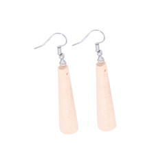 IVEI WOODEN 3D EARRINGS CUBOIDS & CONES - SET OF 8