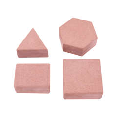 IVEI MDF MIXED SHAPES PAPER WEIGHTS - SET OF 4