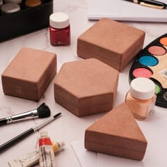 IVEI MDF MIXED SHAPES PAPER WEIGHTS - SET OF 4