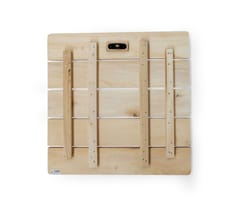 IVEI Wooden Nameboard Square